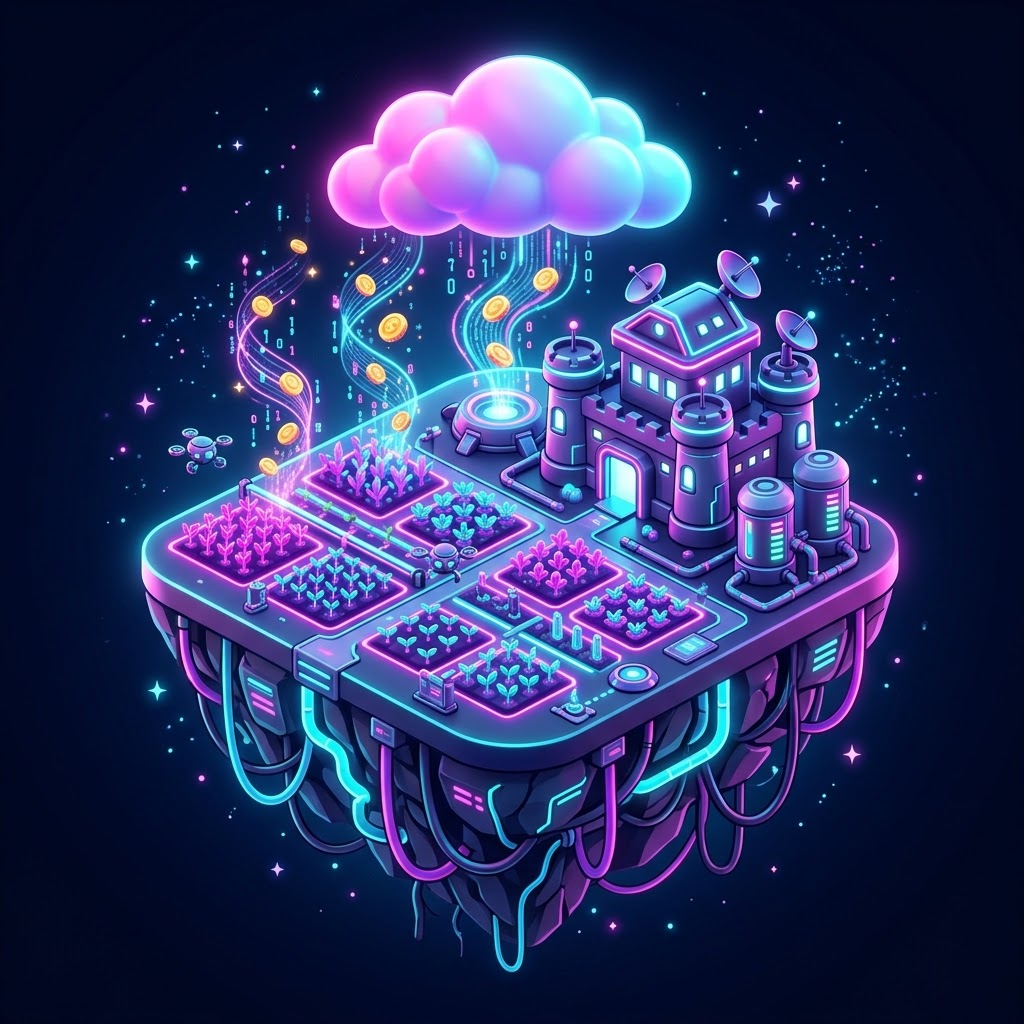 CloudFarm — a floating cloud farm
